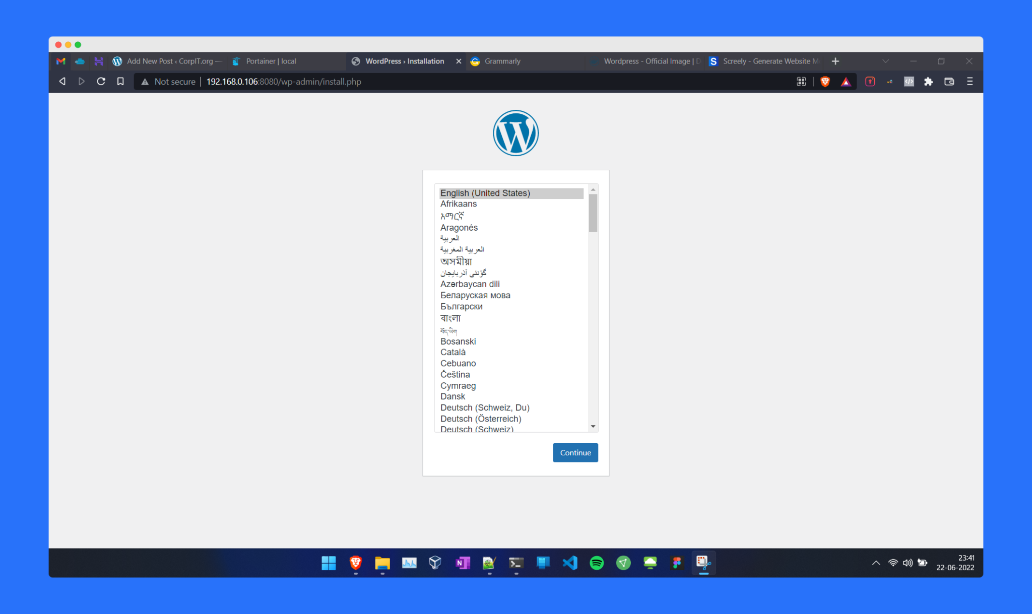 How To Install WordPress On Docker Using Portainer - CorpIT