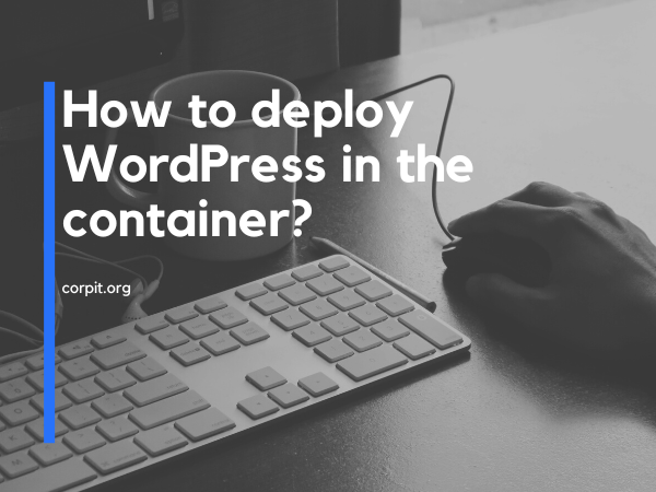 How to deploy WordPress in the container?